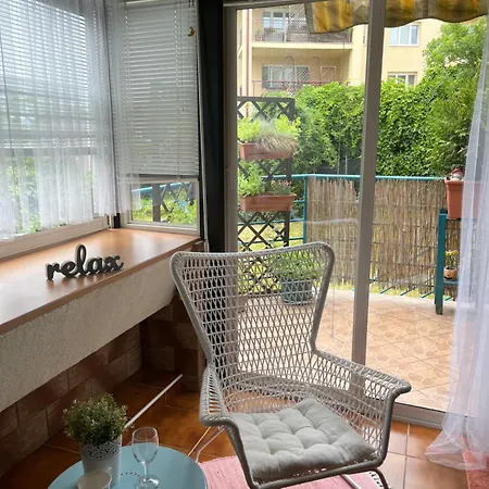 Terrace S 1 Spalnou Sofia-parking & Wifi