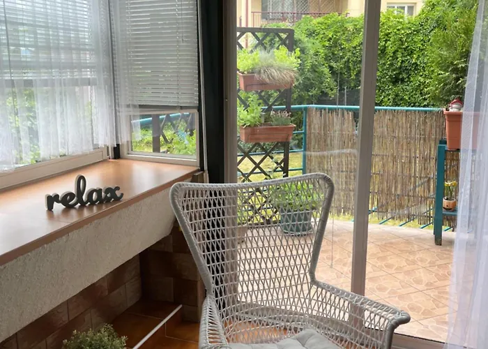 Terrace S 1 Spalnou Sofia-parking & Wifi